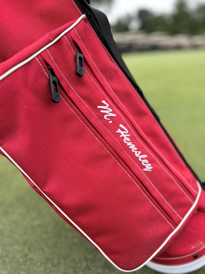 Evans Golf Bag - Red